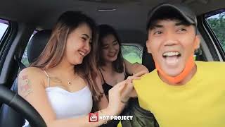 Download lagu 18  PRANK TAXI ONLINE BAR BAR, COWO INI DIPER**** DUA TANTE INI 🤤 mp3