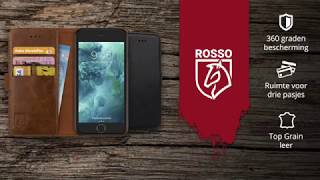 Rosso Element Nokia 8.3 Hoesje Book Cover Bruin video