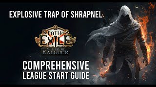PoE 3.25 | Comprehensive Explosive Trap of Shrapnel Trickster League Start Guide