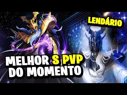 MELHOR S PVP DO MOMENTO, GRAND MESTRE RANK LENDÁRIO, BUILD TOP 10- Saint Seiya : Awakening
