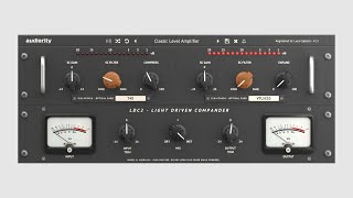 Video thumbnail for Audiority LDC2 - Light Driven Compander (Compressor + Expander): Quick Demo by Audiority TV
