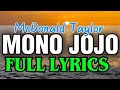Mono Jojo McDonald Talor Full Lyrics