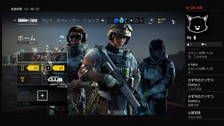 【R6S実況】シージ2回目だがフレンドさんに遊んでもらった！