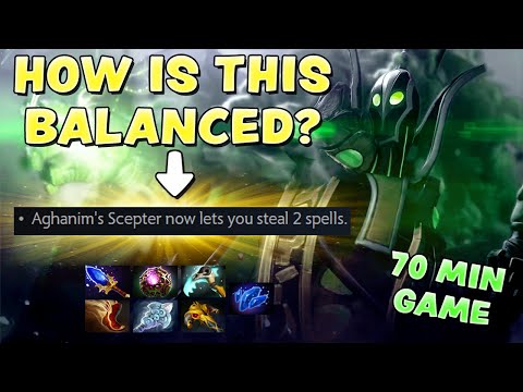 HOW IS THIS BALANCED? STEAL 2 SPELLS!! - RUBICK MID 70 MIN GAME