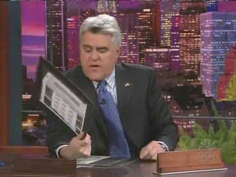 Jay Leno Best of Headlines Part 2
