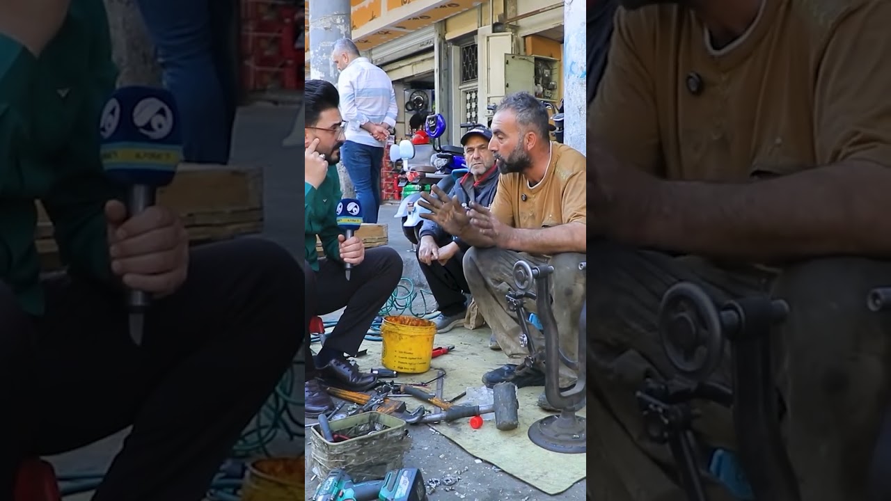 فيديو | افضل مصلح دراجات ببغداد الطفل بعده ببطن امة ويريد دراجة !