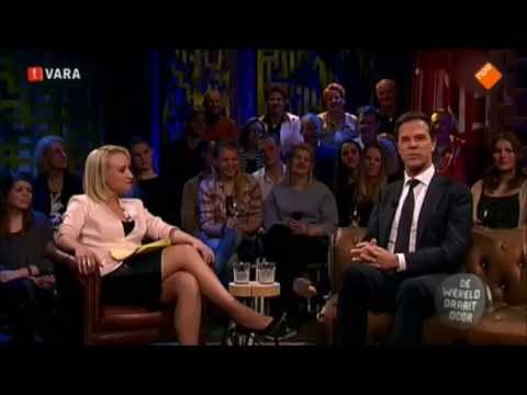 Rutte over de bank van Eva Jinek