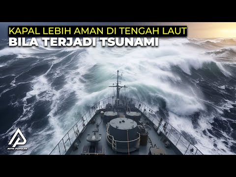 BAGAIMANA KAPAL MENGHADAPI TSUNAMI?