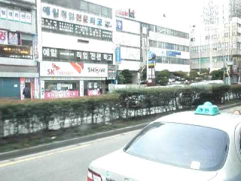 Ônibus urbano de Busan de Yeongju-dong para a estação Busan