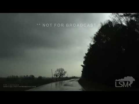 12-14-2022 Shubuta, MS  - Rain-wrapped Wedge Tornado