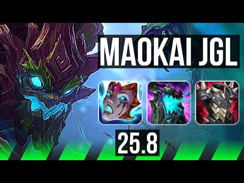 MAOKAI vs KHA'ZIX (JGL) | EUW Master | 25.8