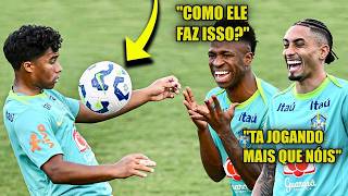 😱 ENDRICK NÃO PERDERIA ESSE GOL QUE O VINICIUS JR PERDEU CONTRA A FRANÇA 👀