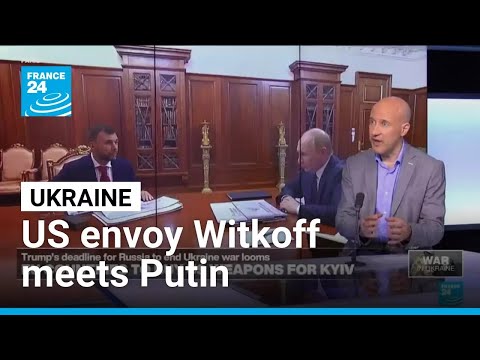 US envoy Witkoff meets Putin as Trump's sanctions deadline nears