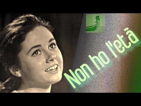 GIGLIOLA CINQUETTI: "NON HO L'ETÀ" Live  French TV 1965 (⬇️Testo ⬇️Lyrics*)