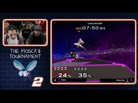 The Moska's 2 - Vercetty (Captain Falcon) Vs. Bou (Marth) - SSBM Losers Bracket - Smash Melee