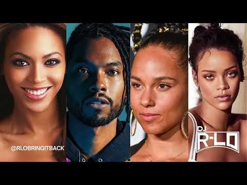 Let Me Love You vs RnB Hits Part 1 (DJ R-LO Mashup Official)