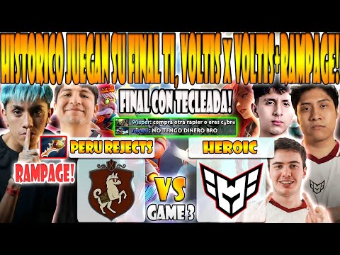 PERU REJECTS vs HEROIC BO5[GAME 3]FINAL-PARKER, SCOFIELD vs WISPER, TAILUNG- ESL ONE BIRMINGHAM 2026