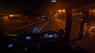 Relax POV Night Driving New Generation Scania R450