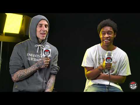 Thumbnail for Travis Barker and Kenny Hoopla talk new music, working together and how they met. by Travis, Talk Talk
