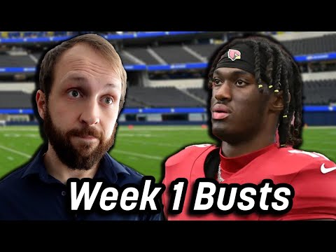 Roasting the Fantasy Football Busts of Week 1 - Busts Anonymous 2024