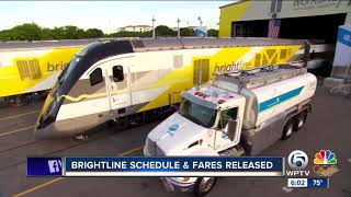 Brightline releases train schedules, prices for West Palm Beach to Fort Lauderdale service