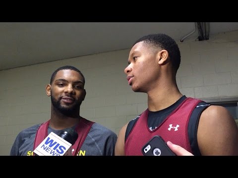 Sindarius Thornwell, PJ Dozier Media Availability - 1/8/16