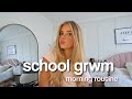 MY REALISTIC SCHOOL MORNING ‍ ️ Grwm And Hair Tutorial