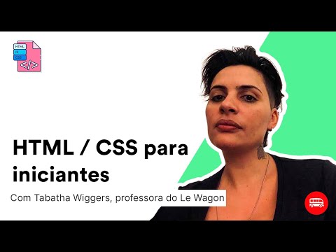 HTML e CSS para iniciantes | Seja um front-end developer [aula 01]