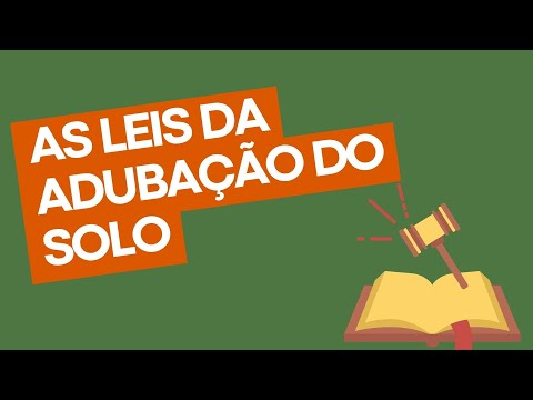 As leis da adubação do solo