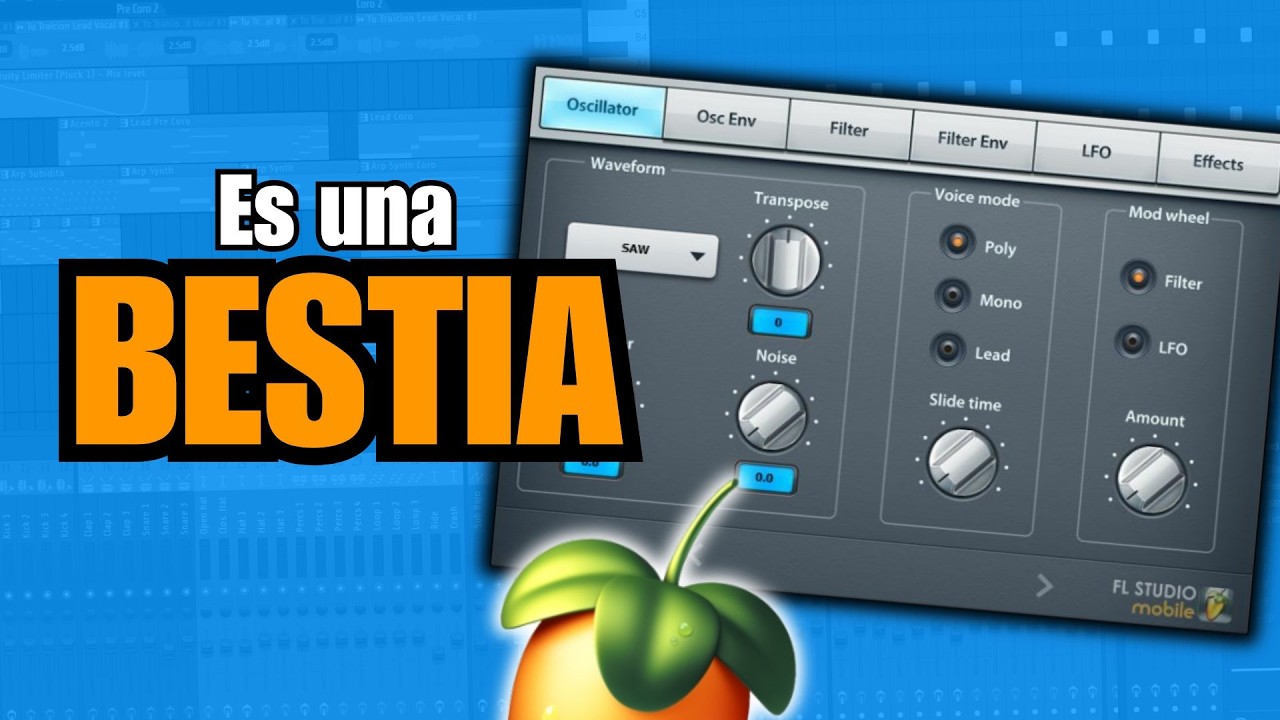 ✅Hice una canción SOLO con MINISYNTH de FL Studio