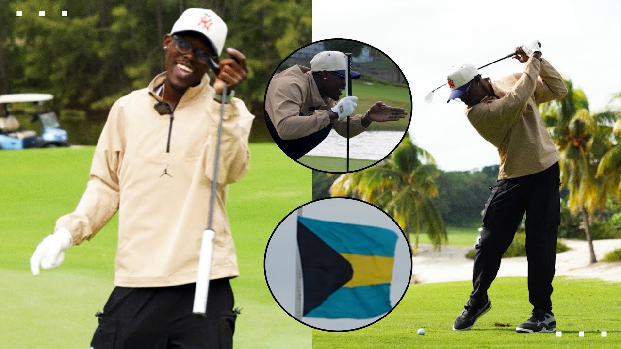 Putt game strong! 😤 On the Links with Jazz Chisholm Jr. in the Bahamas ⛳
