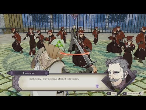 Fire Emblem: Three Houses Byleth Vs Hanneman Unique Dialogue