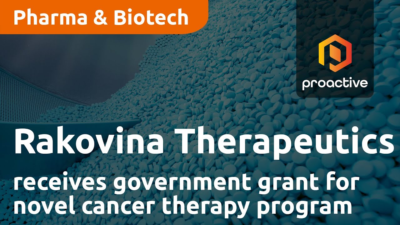 Rakovina Therapeutics receives government grant to accelerate novel cancer therapy program