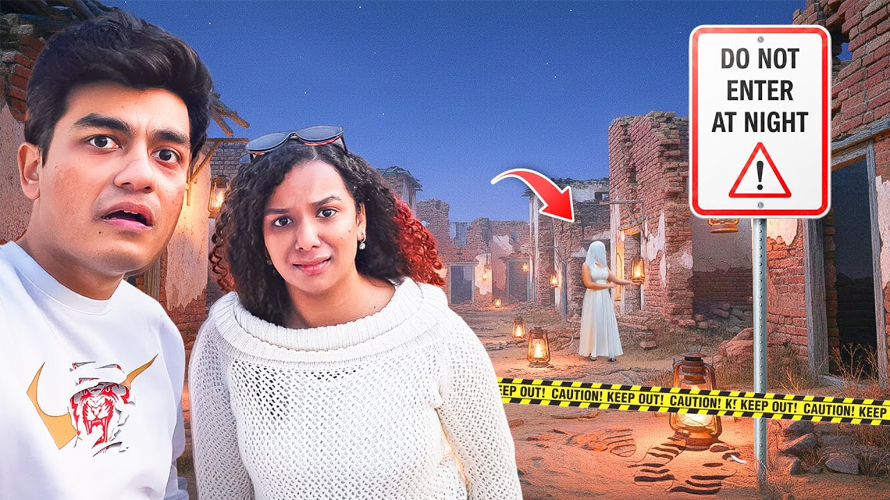 Visiting India's MOST Haunted Place at Night