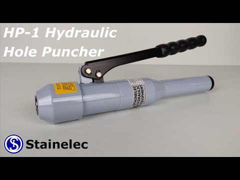 HP-1 Hydraulic Hole Puncher Overview from Stainelec Hydraulic Equipment