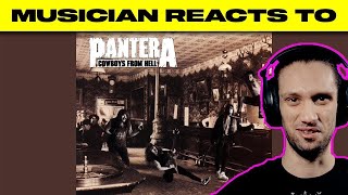 Musician Reacts To | Pantera - &quot;Clash With Reality&quot;