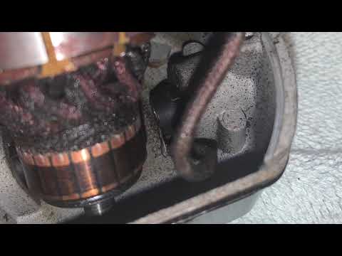 Singer 221 Featherweight - Winter ❄️ Project 2020 - 2021 Motor Disassembly video Part 4A