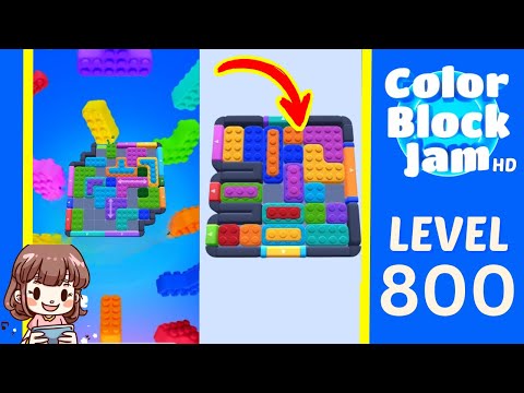 Color Block Jam Level 406 (800) Solution Walkthrough