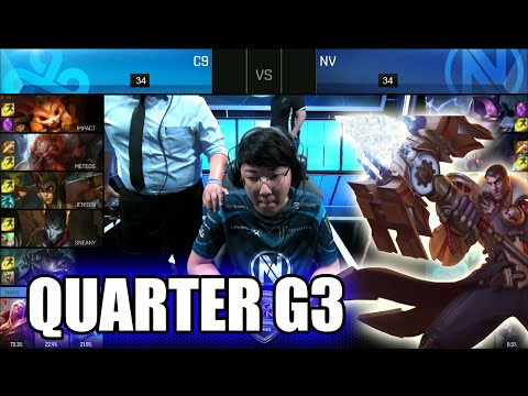 Cloud 9 vs Team EnVyUs | Game 3 Quarter Finals S6 NA LCS Summer 2016 PlayOffs | C9 vs NV G3 QF 1080p