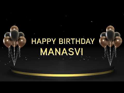 Wish you a very Happy Birthday Manasvi