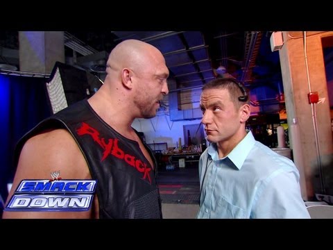 Ryback once again unleashes his rage on the innocent: SmackDown, Aug. 16, 2013