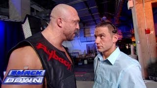 Ryback once again unleashes his rage on the innocent: SmackDown, Aug. 16, 2013