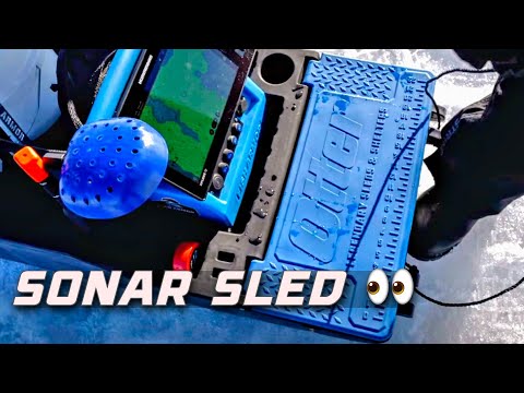 The #1 Best NEW Ice Fishing Product in Years.... 🤯 (Otter Sonar Sled)