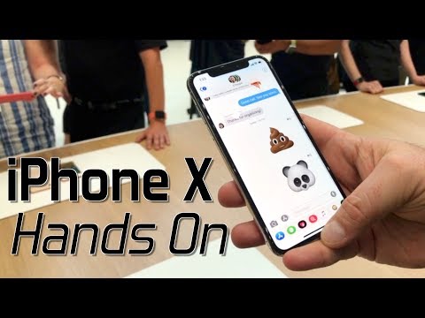 Hands-on with Apple's new iPhone X