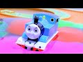 Thomas Friends Play With Tomica Toys And SLIME