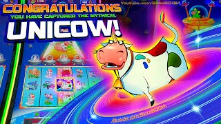 UNICOW LIVE!!! JOURNEY To Planet Moolah! CASINO SLOTS 100 FREE GAMES!!! BIG WIN