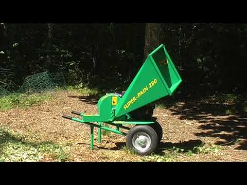 Broyeur à 2 ou 3 couteaux radiaux - SUPER-PAIN 280 motorisé thermique, électrique, ou sur tracteur_5