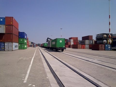 edilon)(sedra Corkelast STS (Slab Track System) for Container Terminal Venlo, The Netherlands