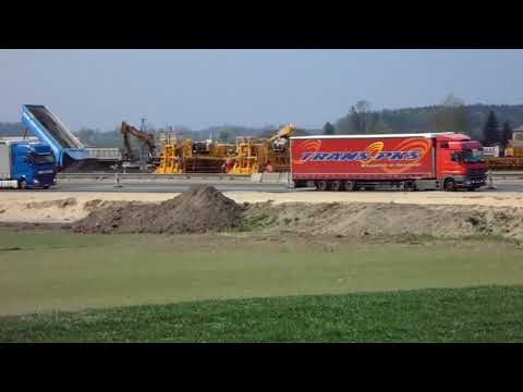 A1 Tuszyn-Piotrków 25.04.2020