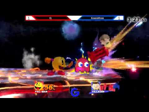 Smash @ KIN #5: WR3G3 Q v. KossisMoss (Highlight)